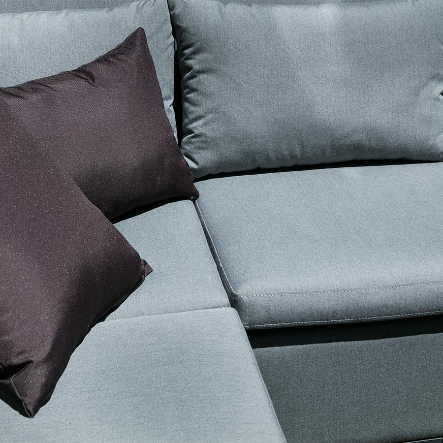 Modena 3 Piece Upholstered Sectional Set