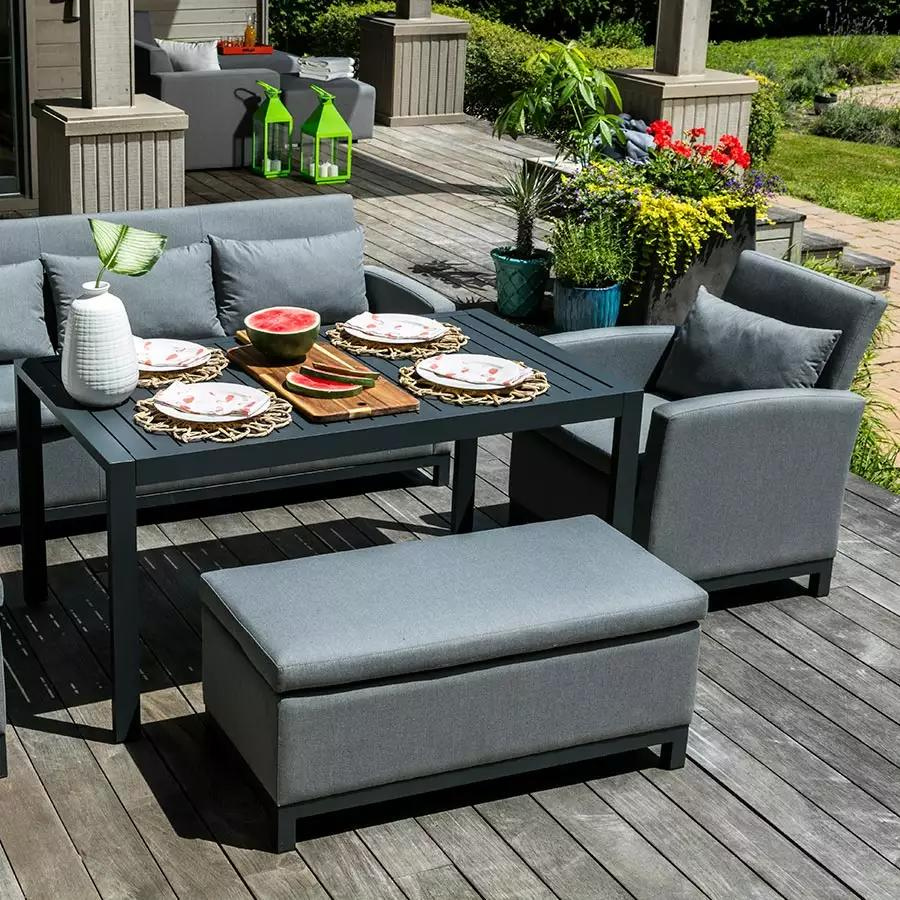 Modena Club Chair (Dove Grey Fabric)