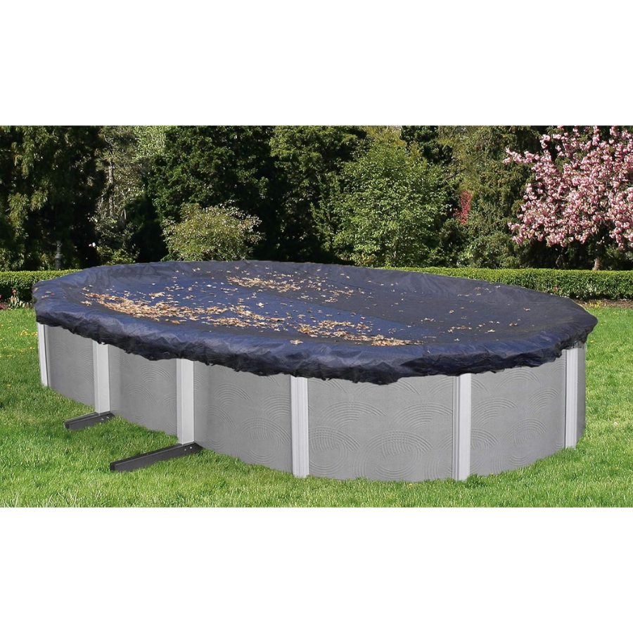 15 x 30 ft Oval Elastic Winter Mesh Cover System