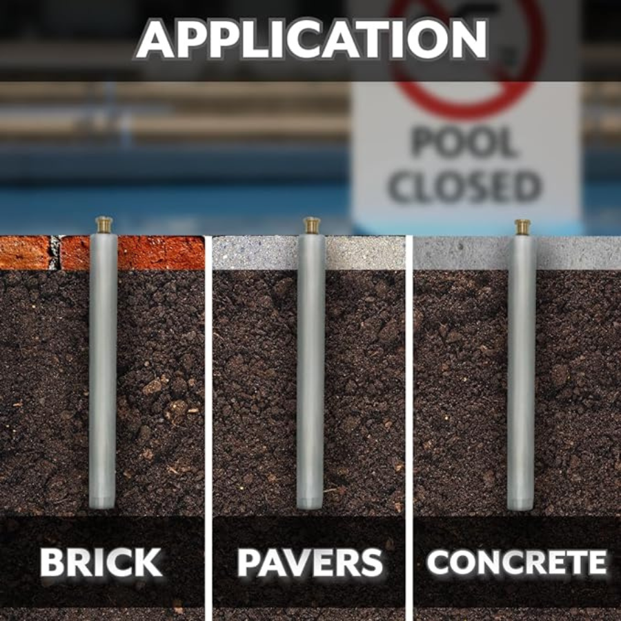 Safety Cover Single Replacement Lawn Tube (18 Inch Long x 1 Inch Diameter)