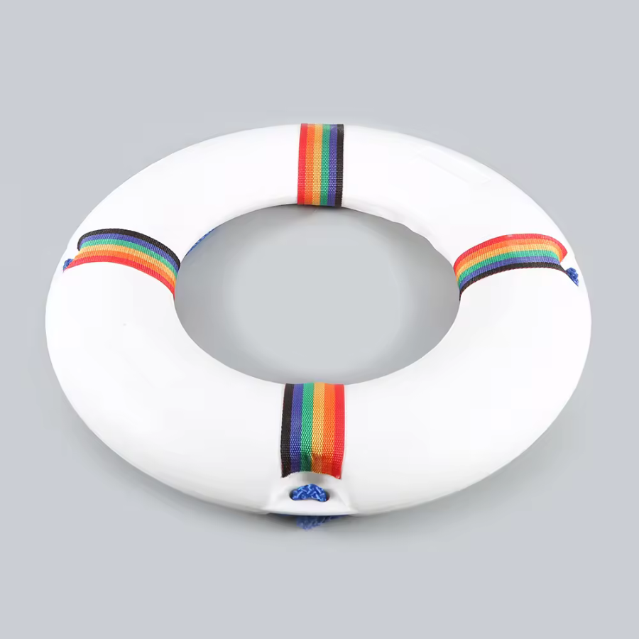 Swim Ring In Blow-Moulded Plastic