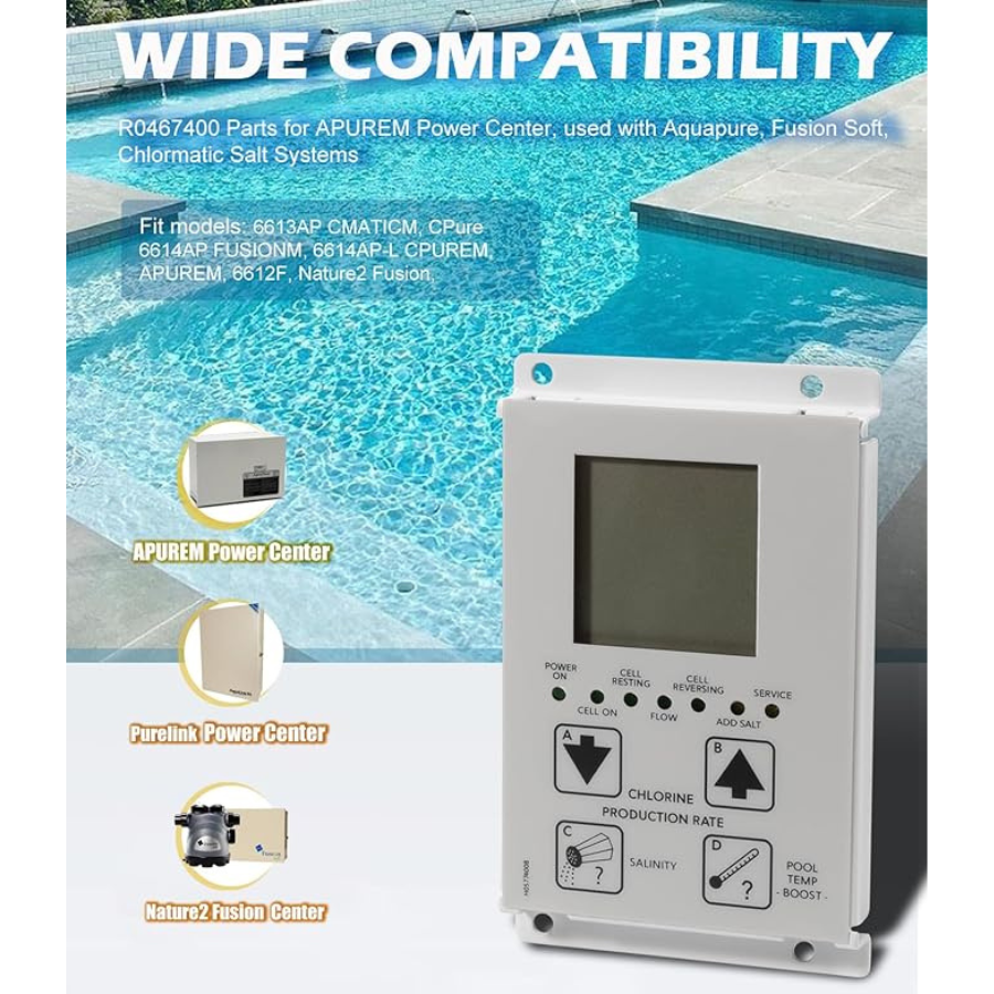 Zodiac R0467400 - PCB User Interface With 4 Screws
