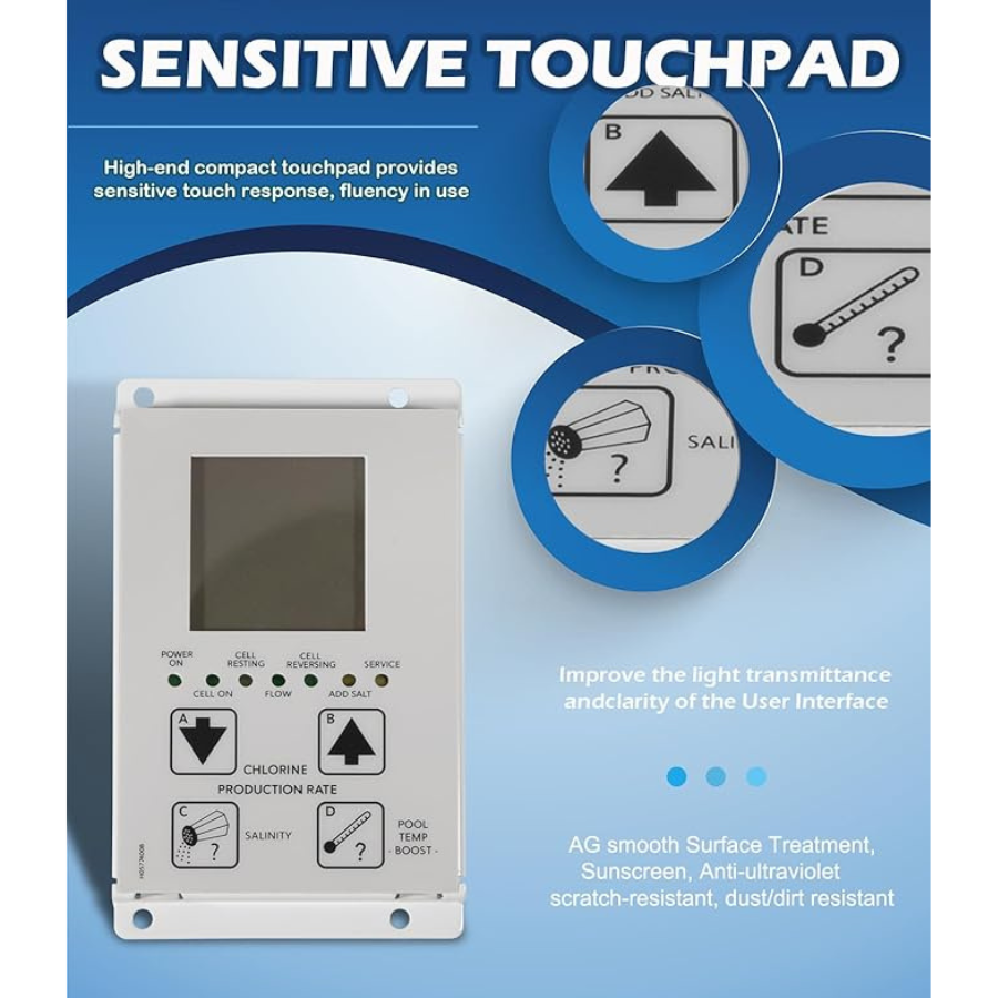 Zodiac R0467400 - PCB User Interface With 4 Screws