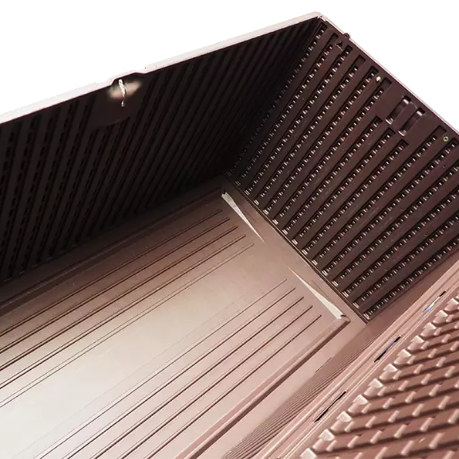 105 Gallon Resin Outdoor Storage Box (Java)