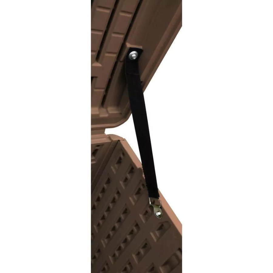 105 Gallon Resin Outdoor Storage Box (Java)