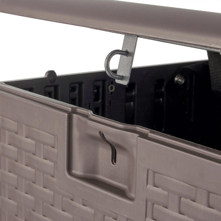 28 Gallon Resin Outdoor Storage Box (Java)