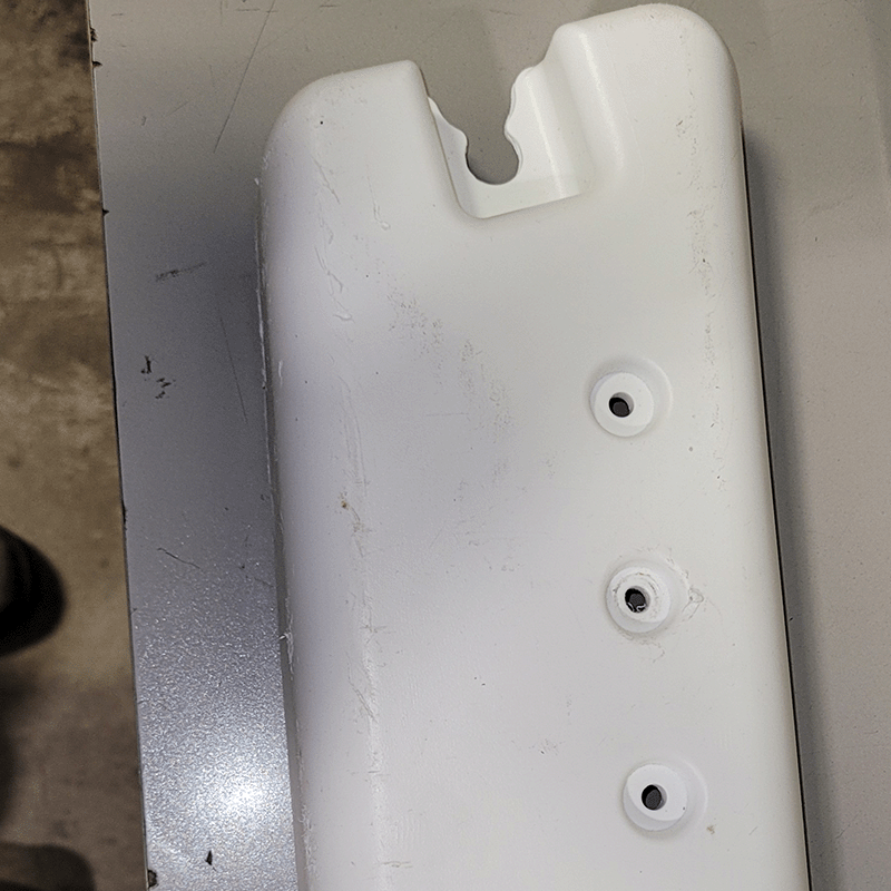 Open Box Échelle de sécurité extérieure pour piscine hors terre de 54 pouces (Used)