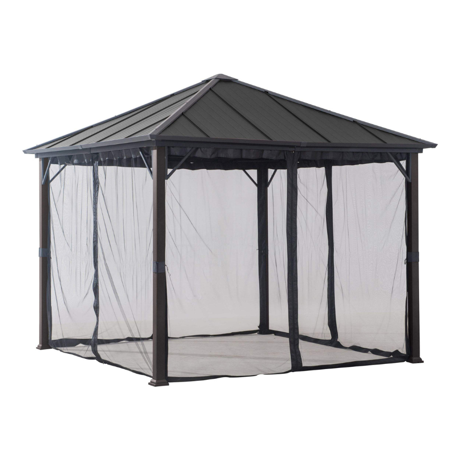 Moustiquaire de rechange pour gazebo Altitude 10 x 10 pieds (4 panneaux)