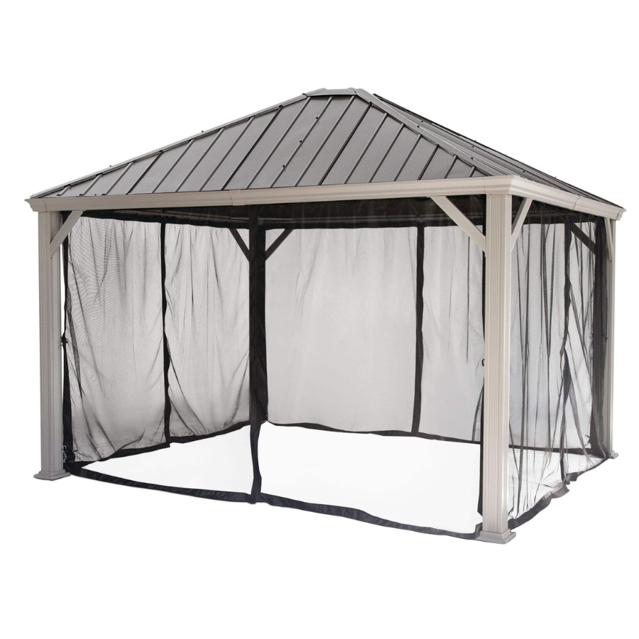 Moustiquaire de rechange pour gazebo Altitude 10 x 10 pieds (4 panneaux)