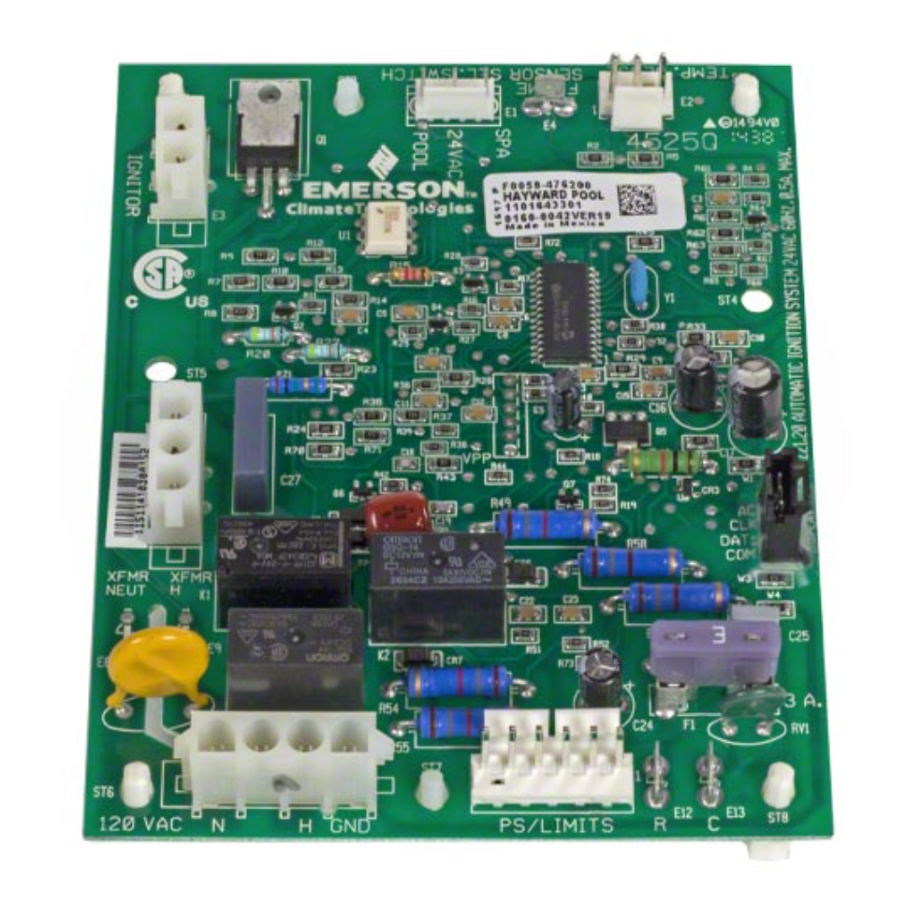 Hayward FDXLICB1930 - Integrated Control Board
