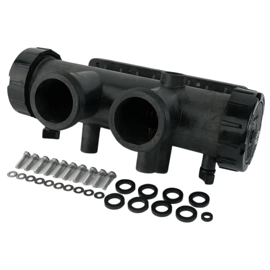 Jandy Inlet/Outlet Polymer Header Assembly