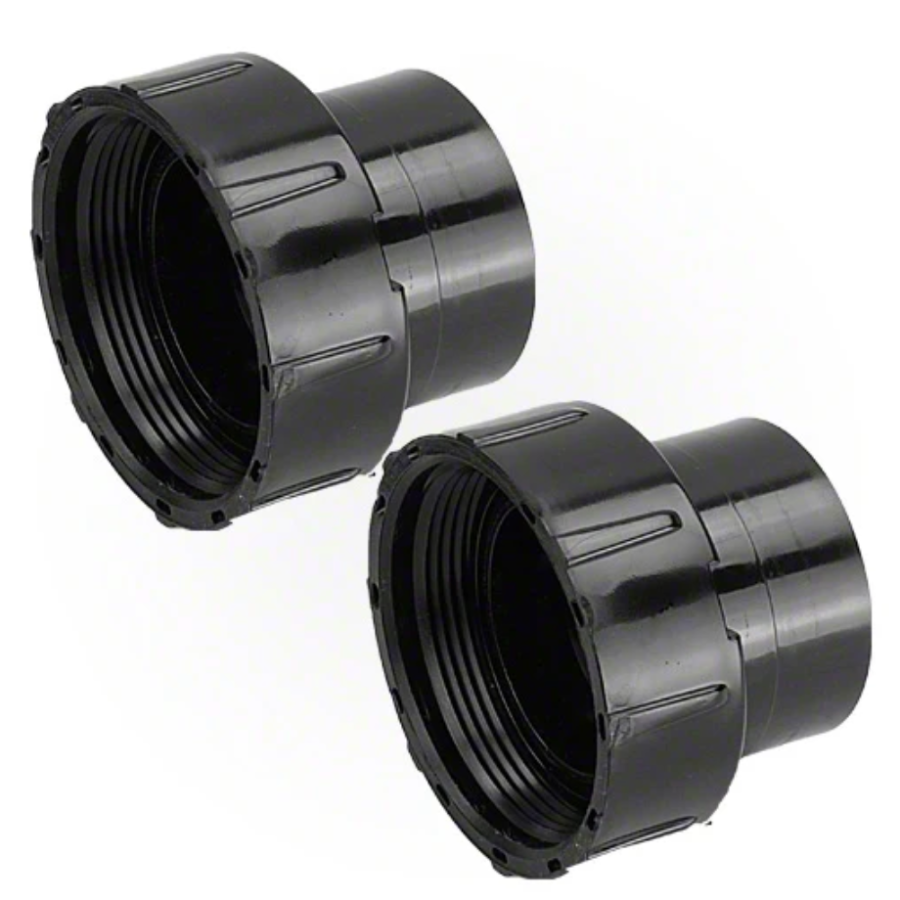 Jandy Tailpiece with Union Nut & O-Rings - Pack of 2