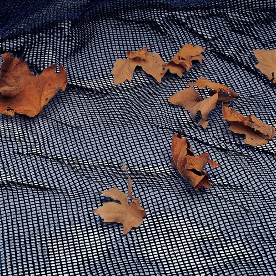 15 ft Round Mesh Leaf Cover Hemmed
