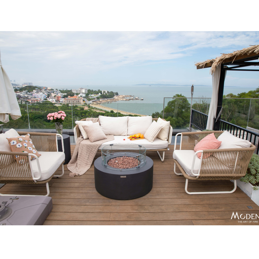 Pare-vent pour table à foyer Venice