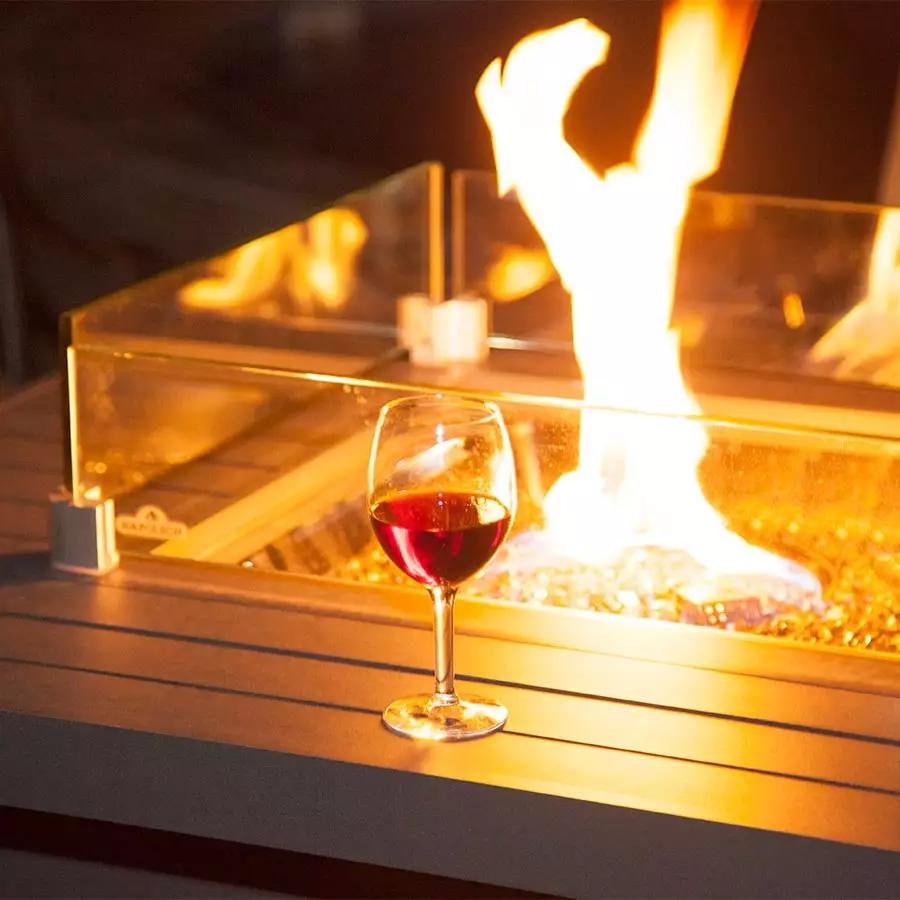 Pare-vent pour foyer de table Westport