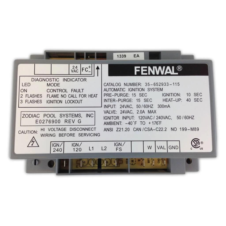 Gestion de l’allumage - Jandy R0491300