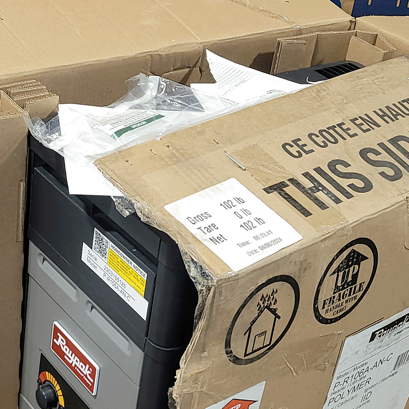 Open Box RayPak 105,000 BTU Natural Gas Pool Heater (106A)