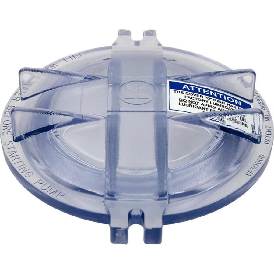 Hayward SPX3000D - Strainer Cover, Hand-Knob, Clear Style