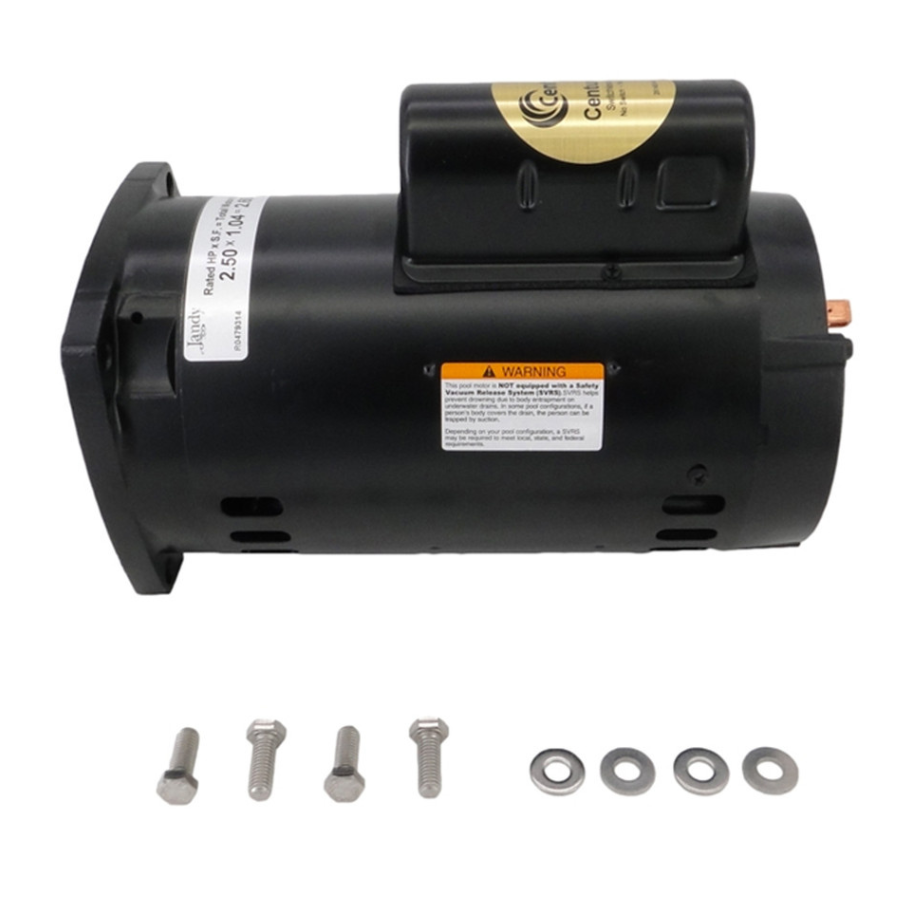 Jandy R0479312 - 1.5HP Single-speed Motor and Hardware, FHP