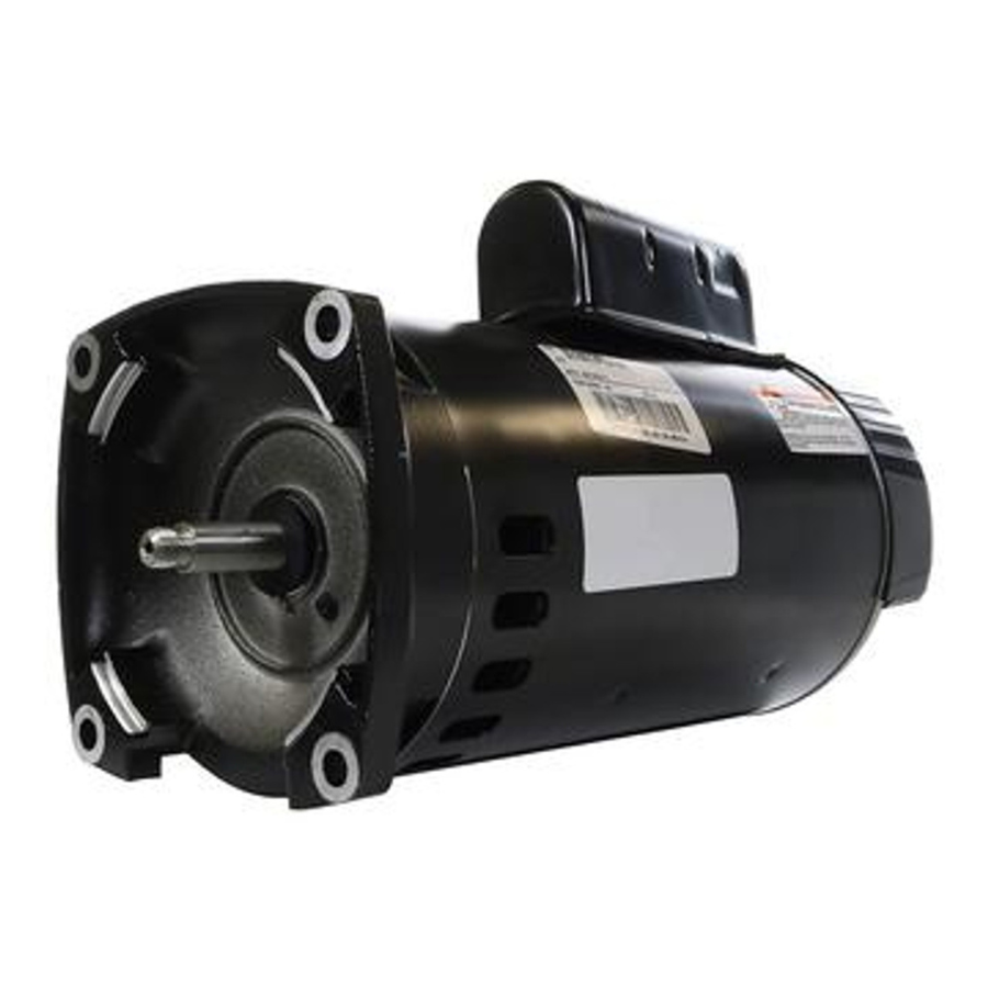 Pentair - AE100EHL - 1 HP Energy Efficient Full-Rated 115V-230V Square Flange Motor