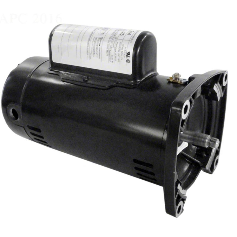 Pentair - AE100EHL - 1 HP Energy Efficient Full-Rated 115V-230V Square Flange Motor