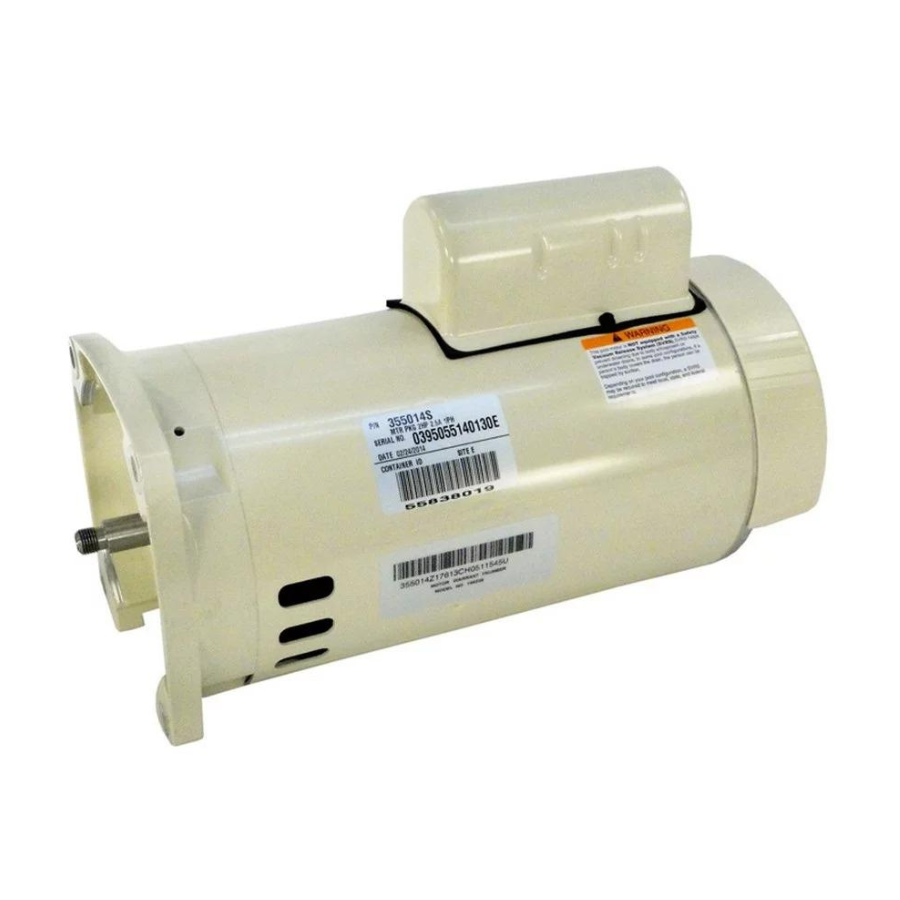 Pentair 2HP Replacement Motor (Almond)