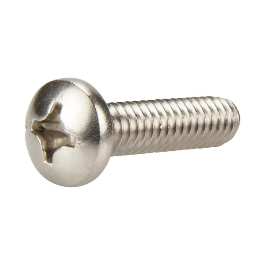 Pentair 71652 - Stainless Steel Left Hand Phillips Pan Screw 1.4-20 x 1 18-8