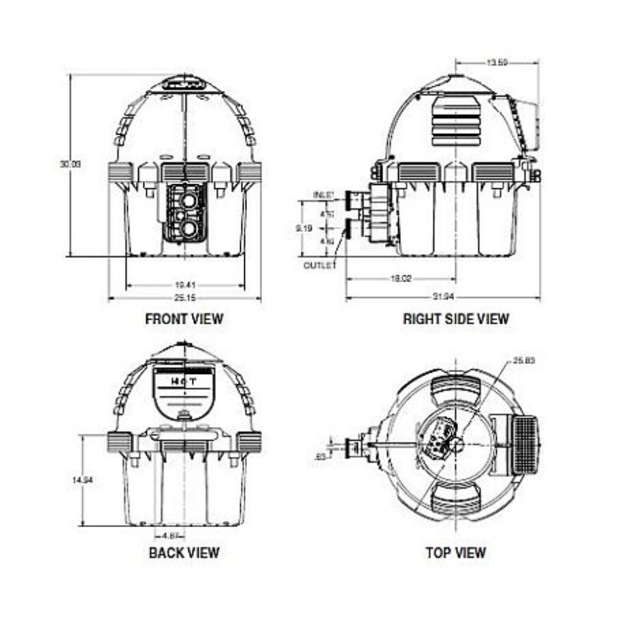 Sta-Rite Max-E-Therm 200,000 BTU Natural Gas Pool Heater