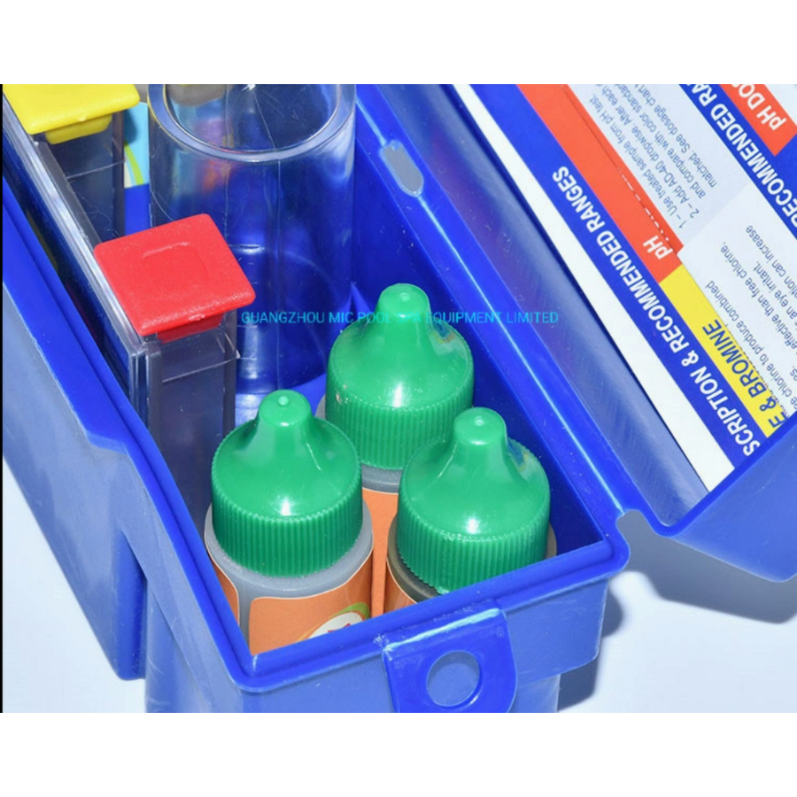 5-Way Test Kit (pH/Cl/ Bromine/Alkalinity/Acid Test Kit)