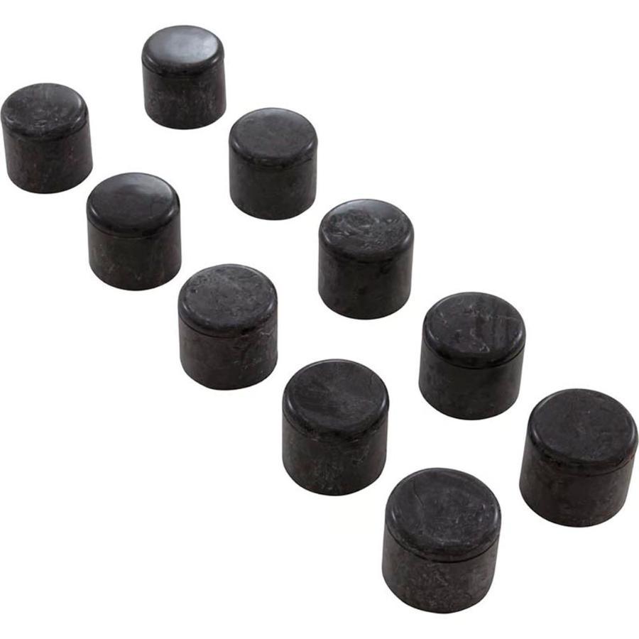 GLI Vinyl Post Cap – Black 10 Pack