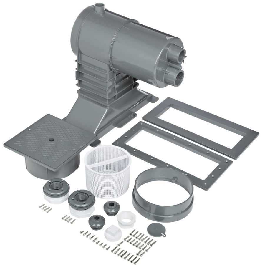 Hayward Wide Track Auto-Skim Without Main Drain, Dark Grey
