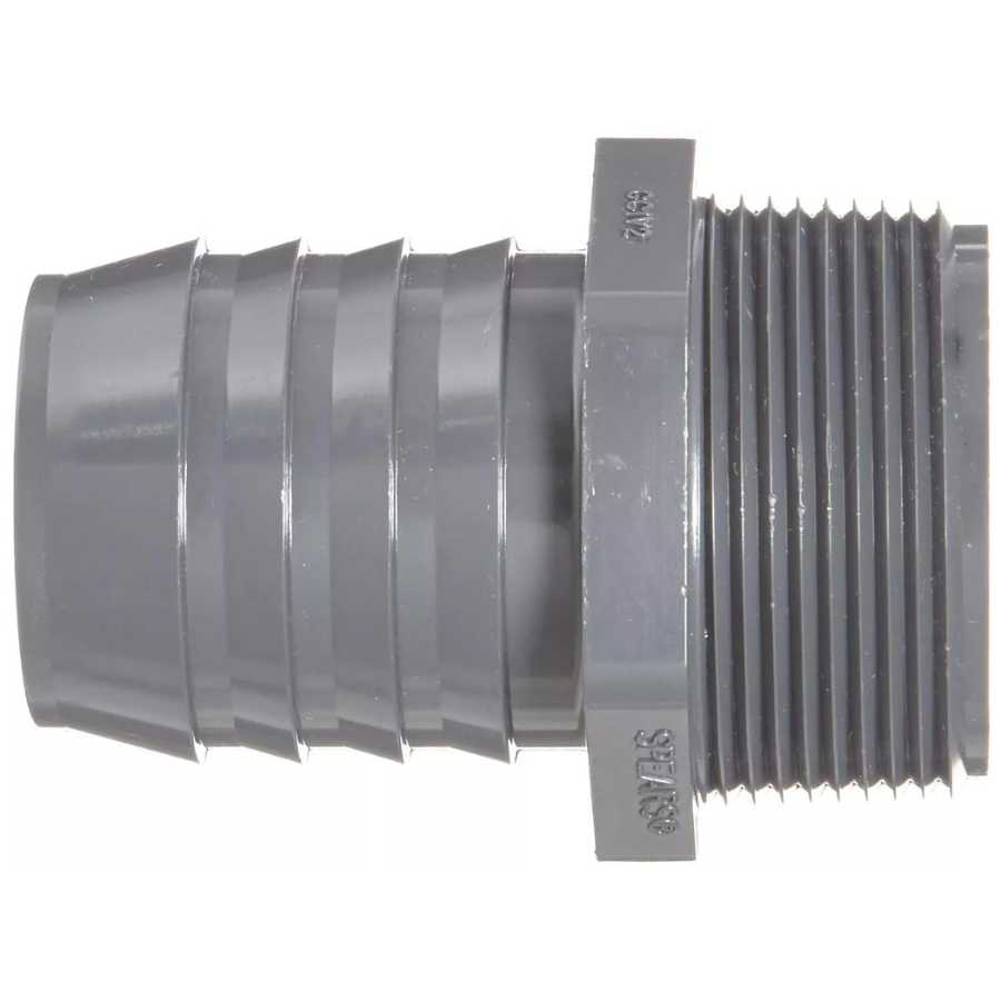 1.5 Inch Male Adapter Mipt x Insert PVC Fitting