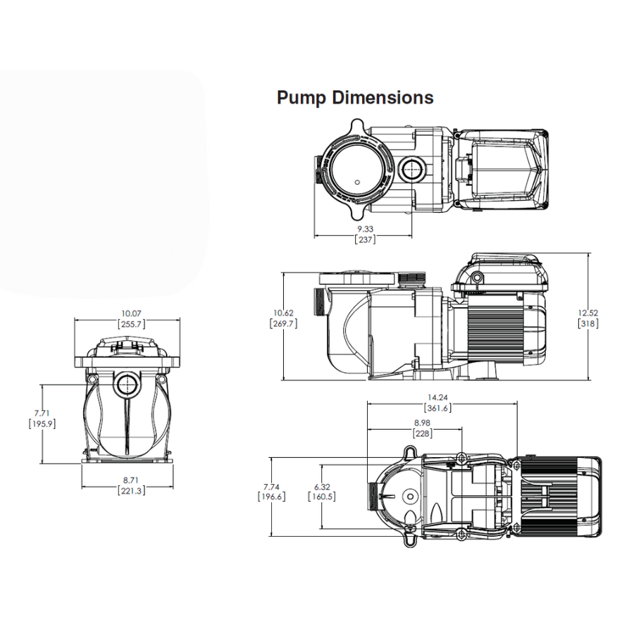 Pentair Superflo Variable Speed Pump