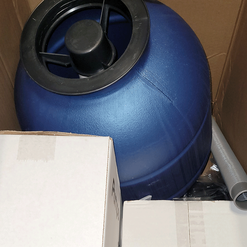 Open Box Combo pompe pour piscine hors terre de 0,3 CV et filtre à sable de 13 pouces