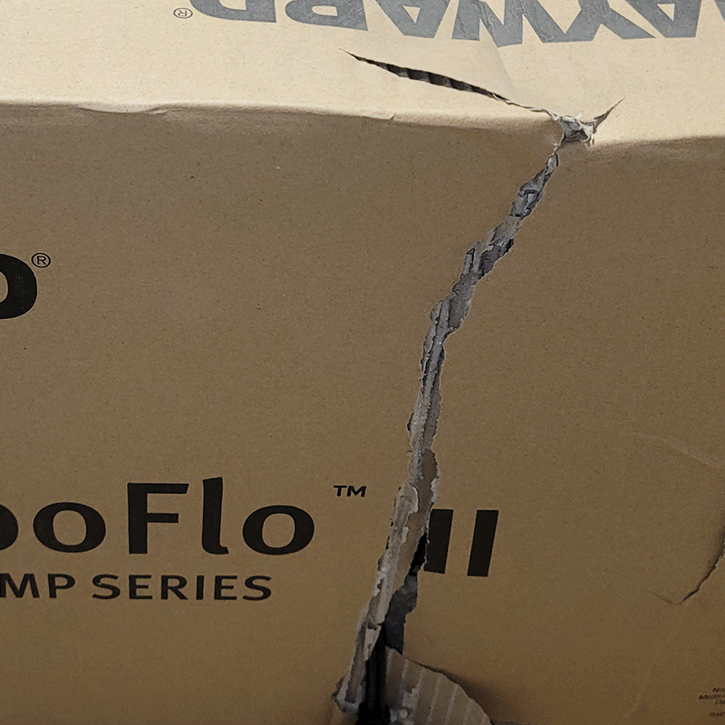 Discontinued Open Box Hayward 1.5 HP 2 Speed Turbo Flo II Pump Above Ground