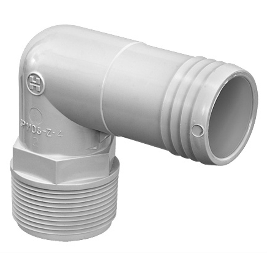 Hayward SPX1105Z4 - 1-1/2 inch MPT Barbed Elbow Hose Adapter
