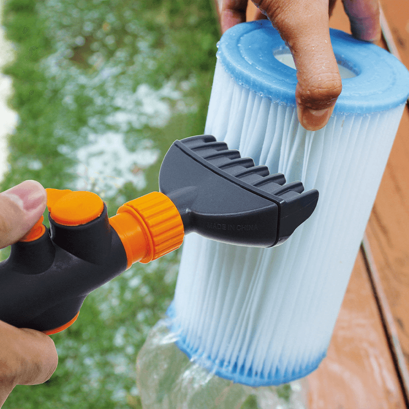 Open Box Boreal Filter Cartridge Cleaner for Hot Tubs and Spas with Garden Hose Attachment