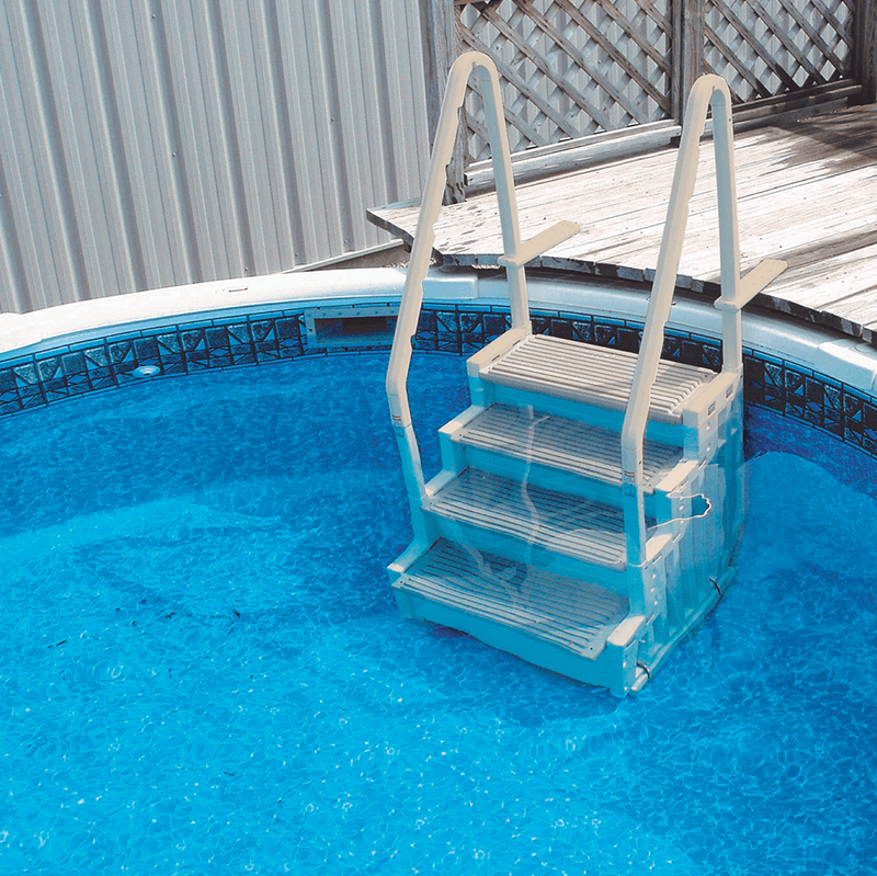 Open Box Marches Confer pour les piscines hors terre au fond plat