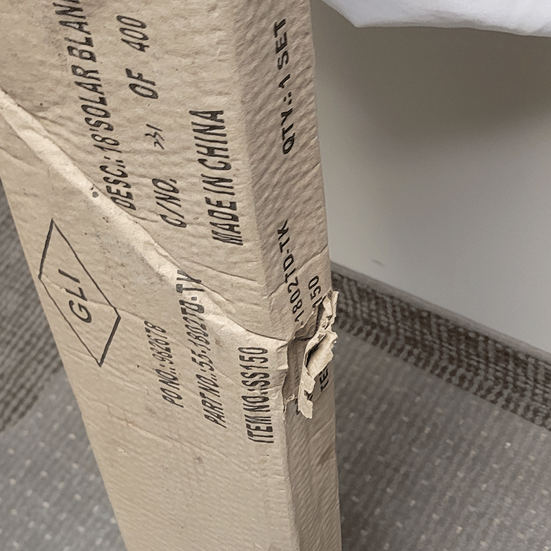 Open Box 12 - 18 ft Tidal Wave 2 Inch Above Ground Solar Reel Tube