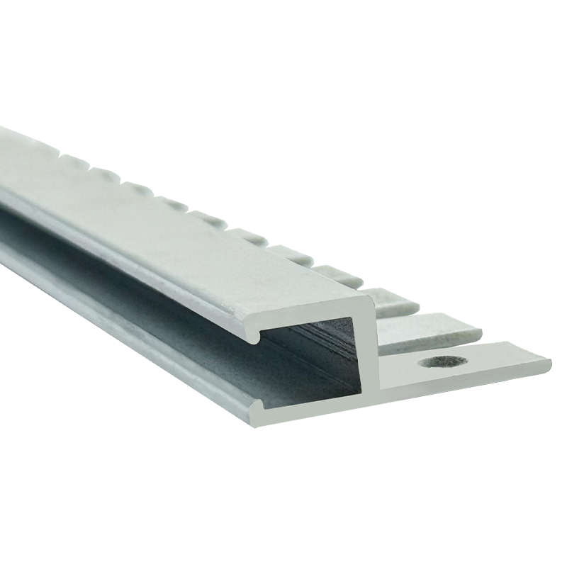 Single Track - Top Mount Inground Coping - 6 Inch Corner - White
