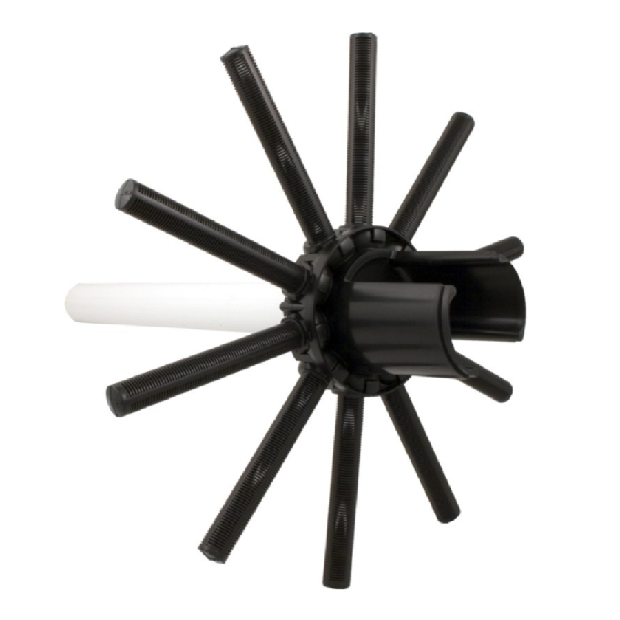 Assemblage du Latéral Dérouler avec Tuyau au Centre (S220T) (1997- ) - Hayward SX220DA