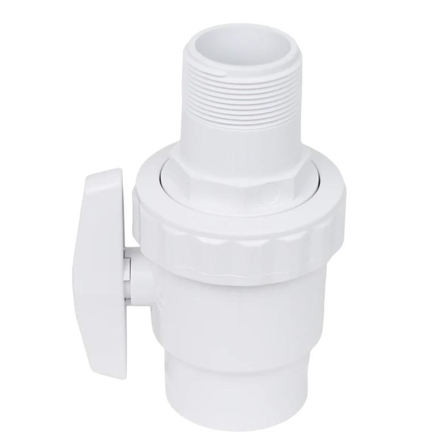 Hayward SP0723 - Trimline 2-way Ball Valve, 1 1/2 Inch FIP Pipe and 1 1/2 Inch MIP ABS Material