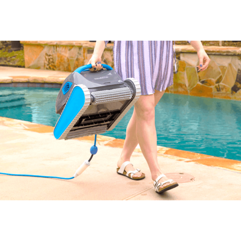 Open Box Dolphin Premium 40 Bluetooth and WiFi Enabled Robotic Pool Cleaner