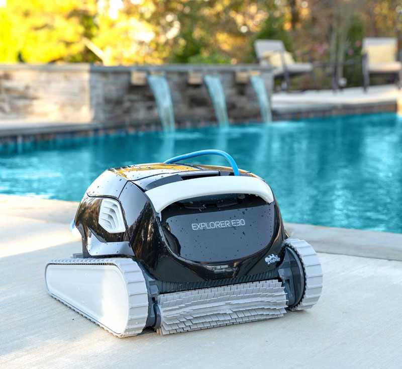 Open Box Dolphin Explorer E30 Robotic Pool Cleaner