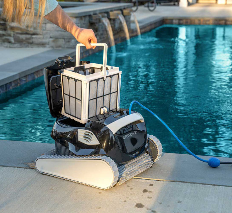 Open Box Dolphin Explorer E30 Robotic Pool Cleaner