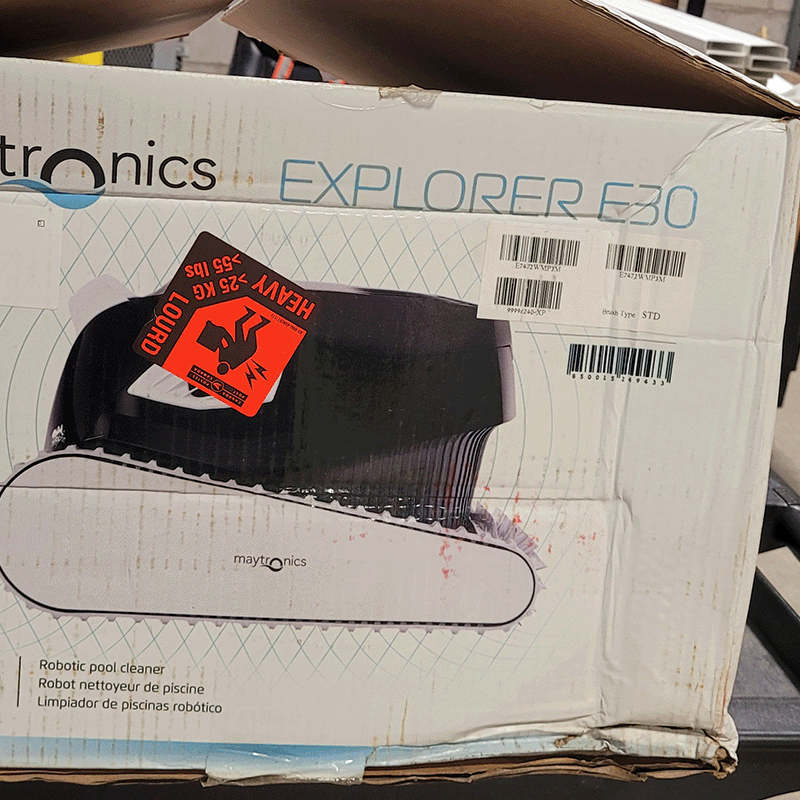 Open Box Dolphin Explorer E30 Robotic Pool Cleaner