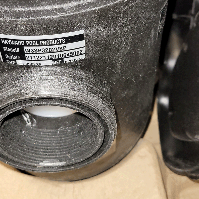 Open Box Hayward TriStar Variable Speed Energy Efficient Inground Pump