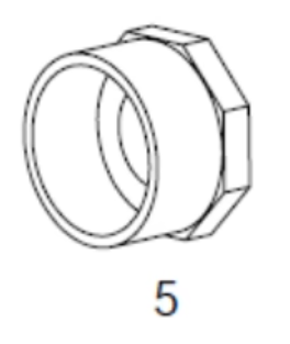 Pentair 620058 - Nut Globrt Replacement