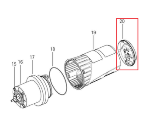 Carvin Splash Cover End Cap