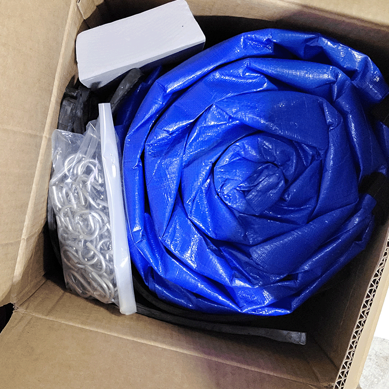 Open Box 15 x 26 ft Oval Eliminator Xtreme Pool Winter Cover